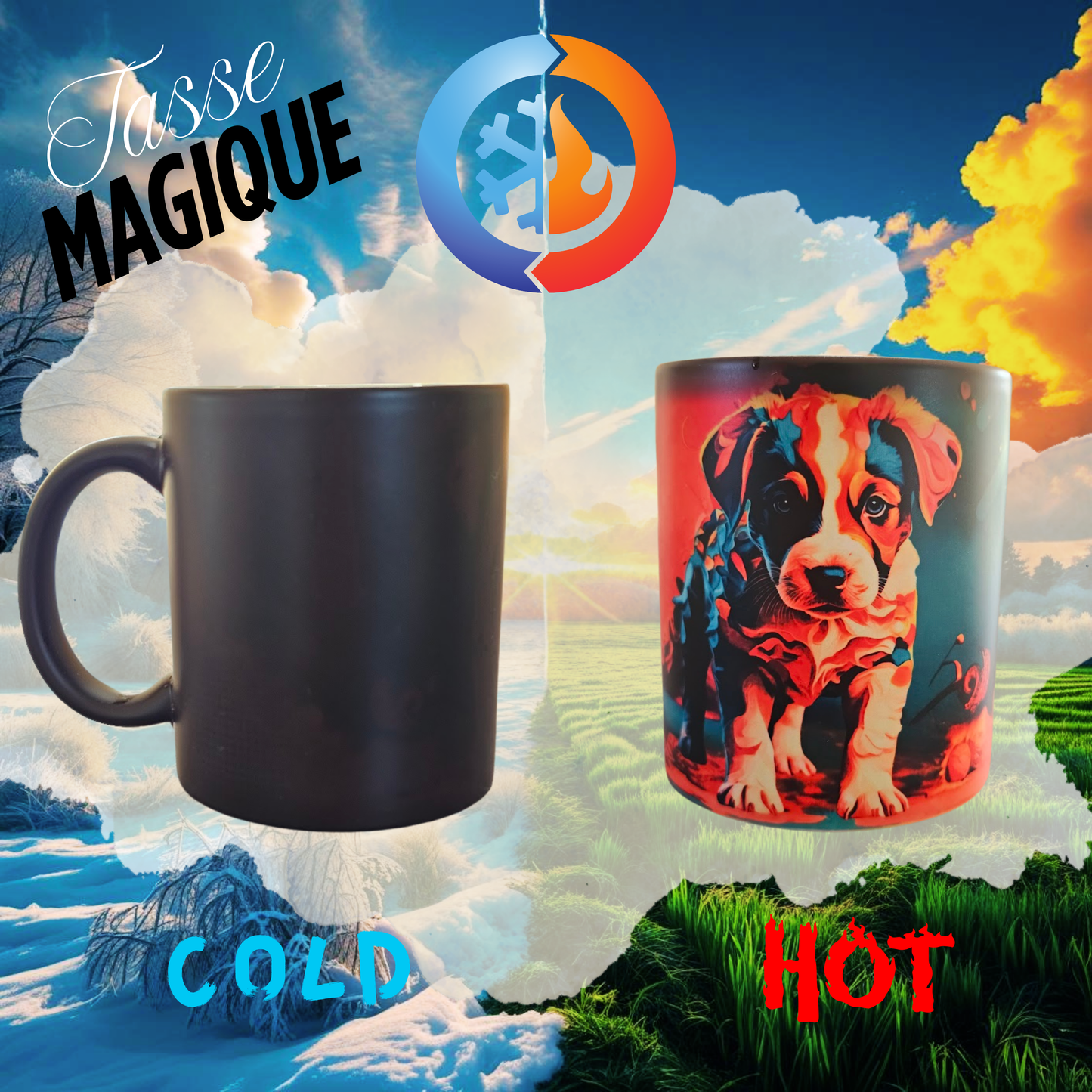 Tasse magique personnalisable