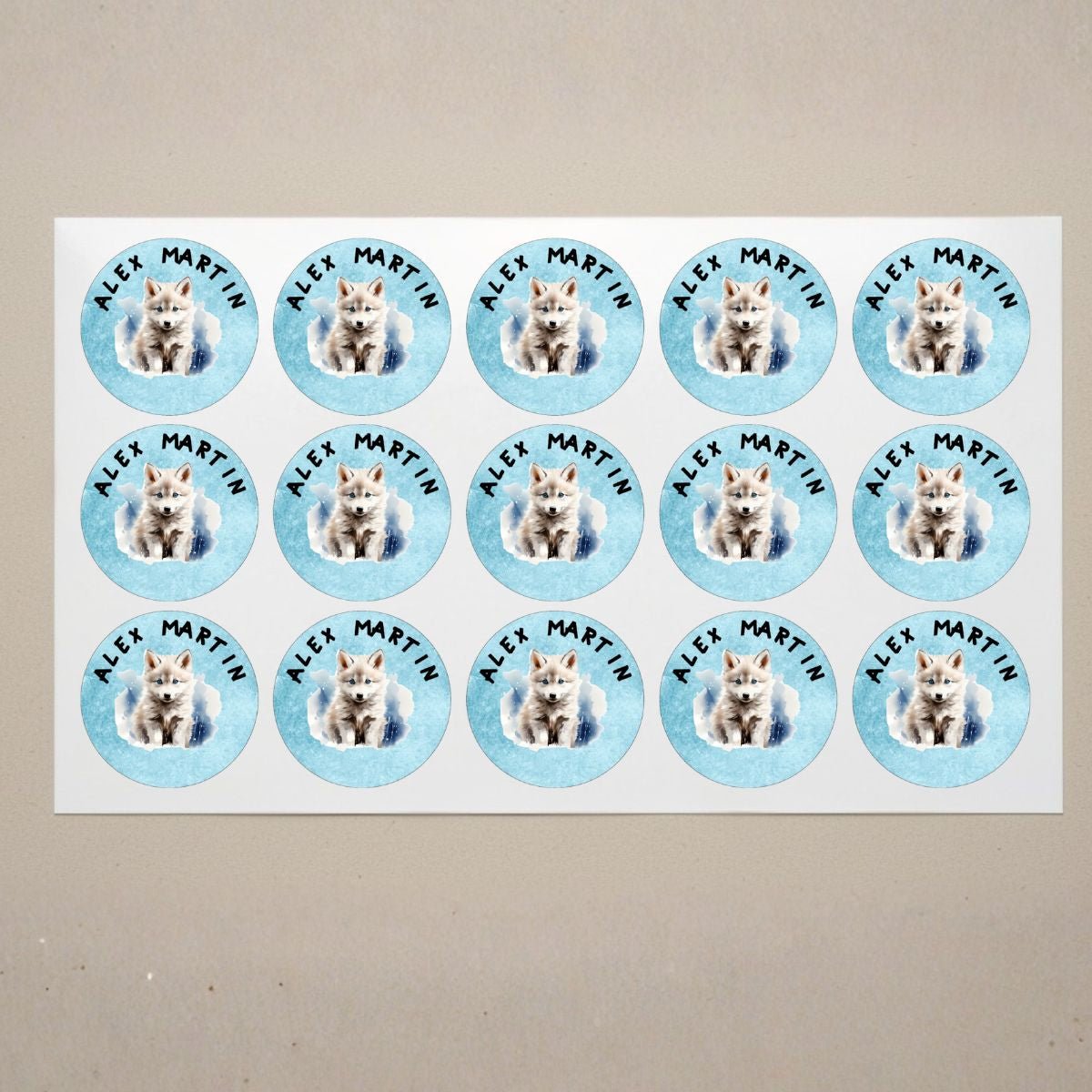 Autocollants d’Identification Personnalisés – 13 Univers à Explorer - Petite Sublime