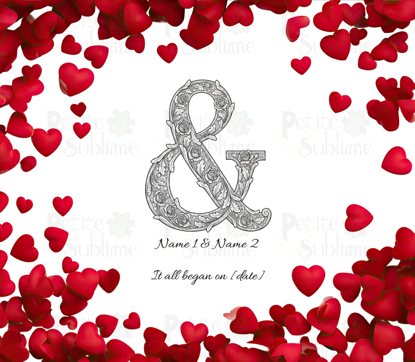 Gobelet Couple - Ampersand et Rose - Petite Sublime