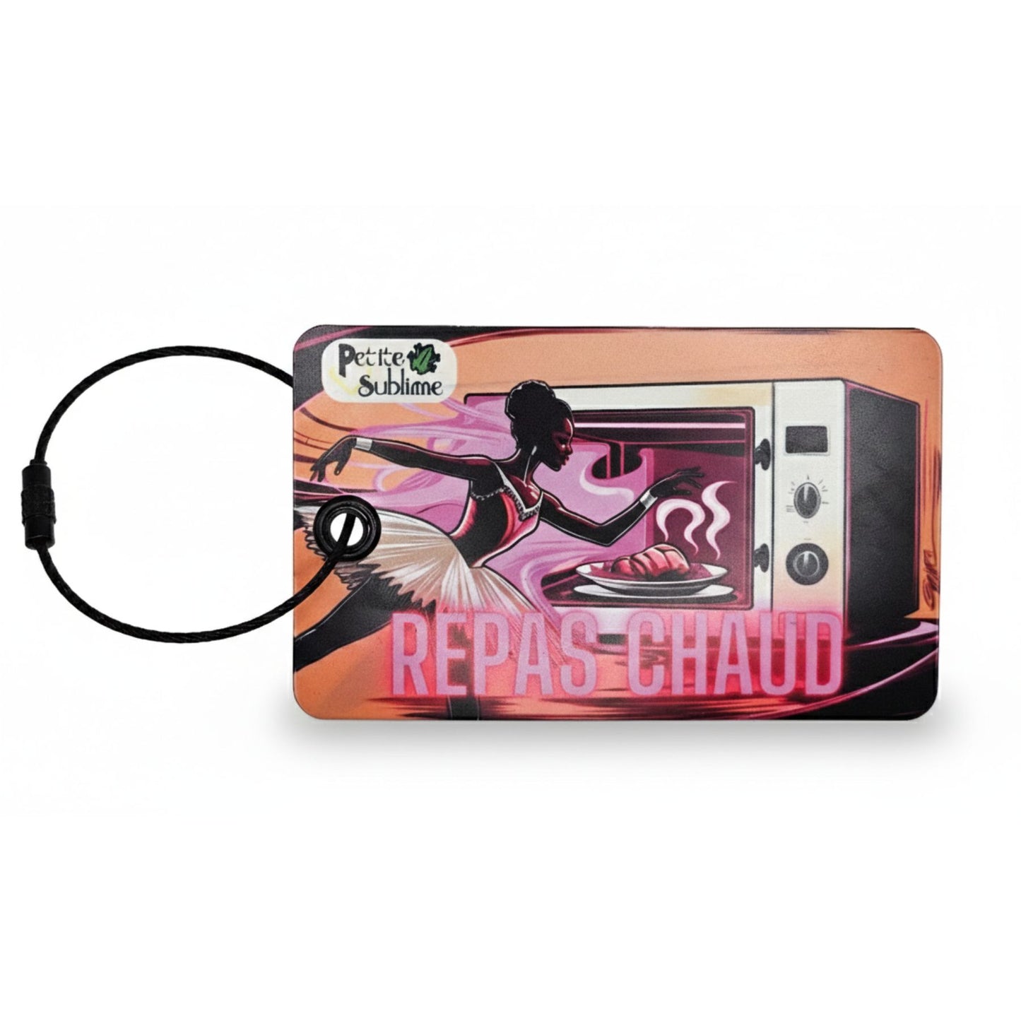 Marqueur « Repas chaud » à accrocher pour boîte à lunch – Repère visuel pour enfants - Petite Sublime