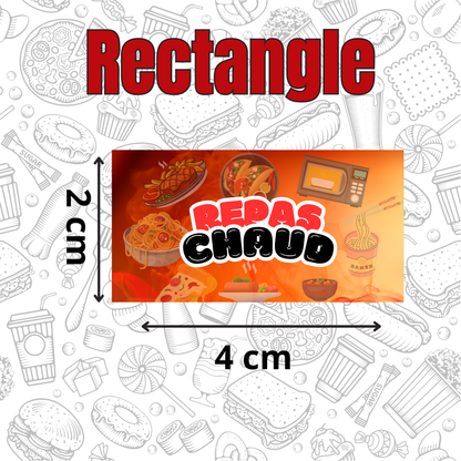 Autocollant Repas Chaud