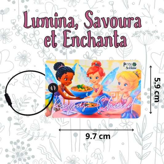 Les trois fée Magique - Lumina, Savoura et Enchanta.