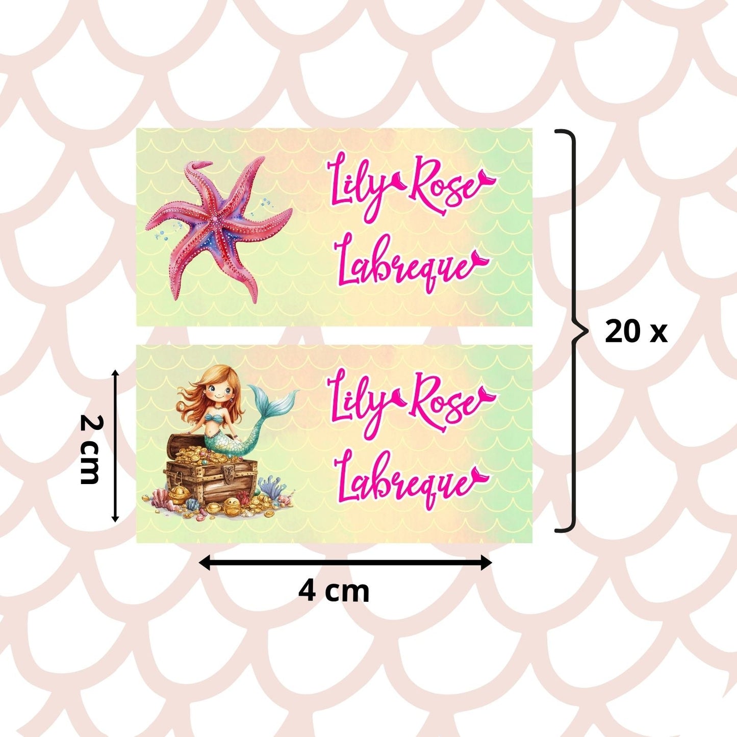 Autocollants d’Identification Personnalisés – 13 Univers à Explorer - Petite Sublime