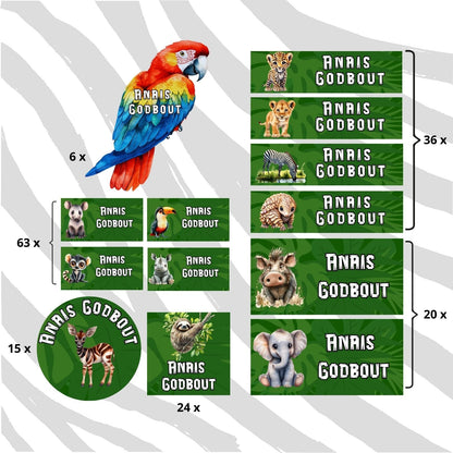 Autocollants d’Identification Personnalisés – 13 Univers à Explorer - Petite Sublime