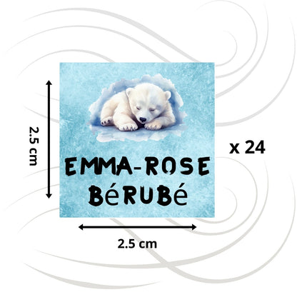 Autocollants d’Identification Personnalisés – 13 Univers à Explorer - Petite Sublime