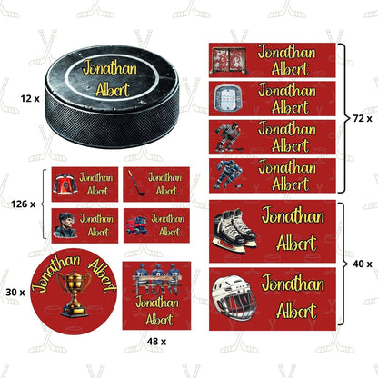 Autocollants d’Identification Personnalisés – 13 Univers à Explorer - Petite Sublime