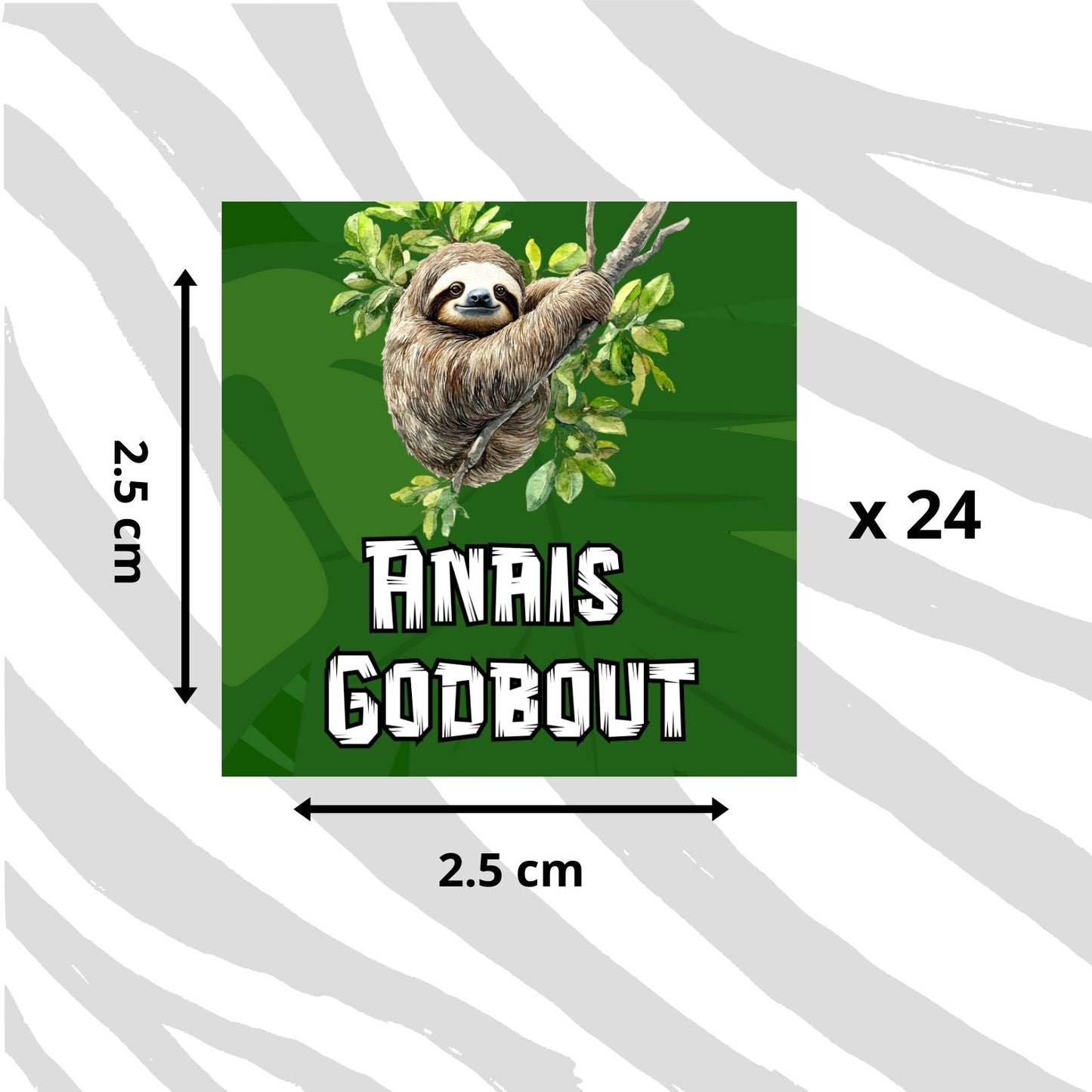 Autocollants d’Identification Personnalisés – 13 Univers à Explorer - Petite Sublime