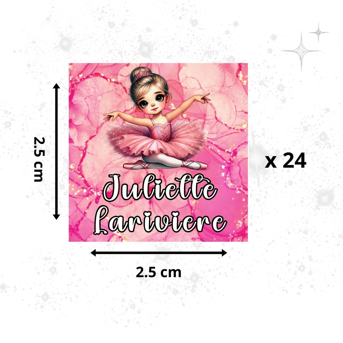 Autocollants d’Identification Personnalisés – 13 Univers à Explorer - Petite Sublime