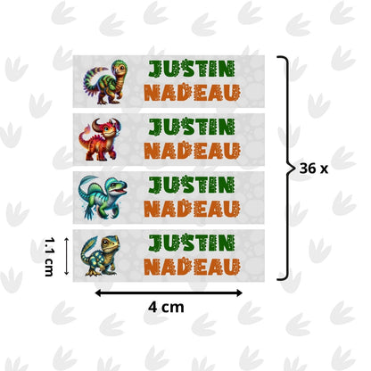 Autocollants d’Identification Personnalisés – 13 Univers à Explorer - Petite Sublime