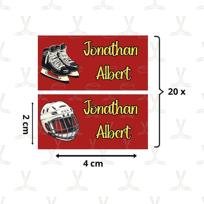 Autocollants d’Identification Personnalisés – 13 Univers à Explorer - Petite Sublime