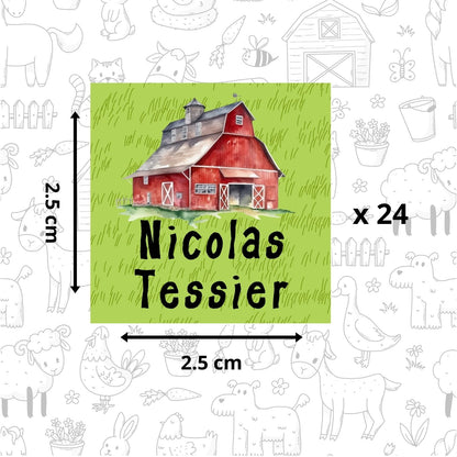 Autocollants d’Identification Personnalisés – 13 Univers à Explorer - Petite Sublime