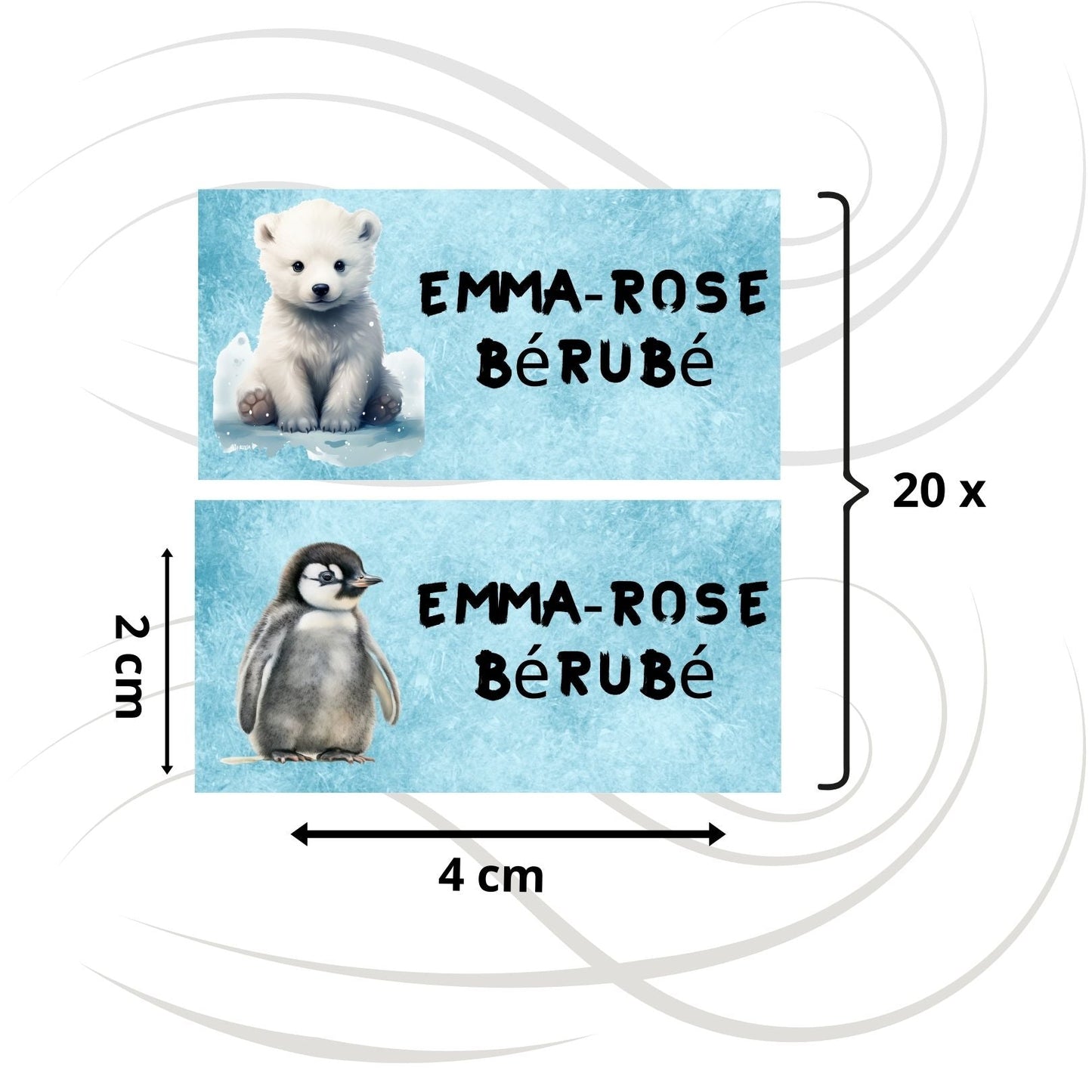 Autocollants d’Identification Personnalisés – 13 Univers à Explorer - Petite Sublime