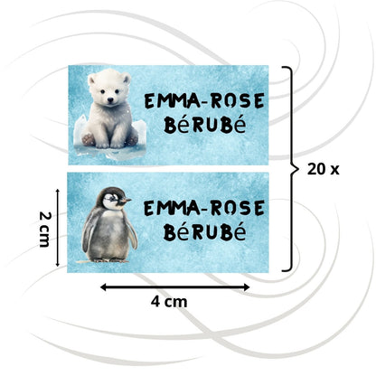 Autocollants d’Identification Personnalisés – 13 Univers à Explorer - Petite Sublime