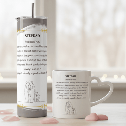 Duo Tasse + Gobelet Beau‑Papa - Petite Sublime