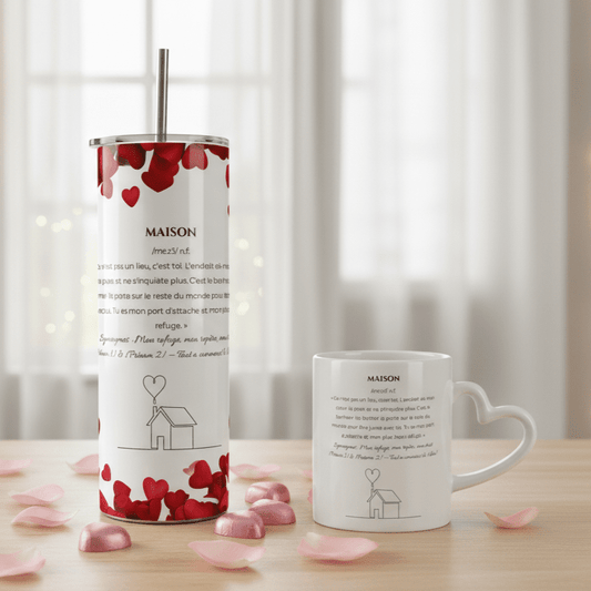 Duo Tasse + Gobelet Maison - Petite Sublime