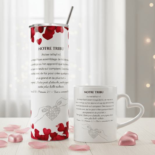 Duo Tasse + Gobelet Notre Tribu - Petite Sublime