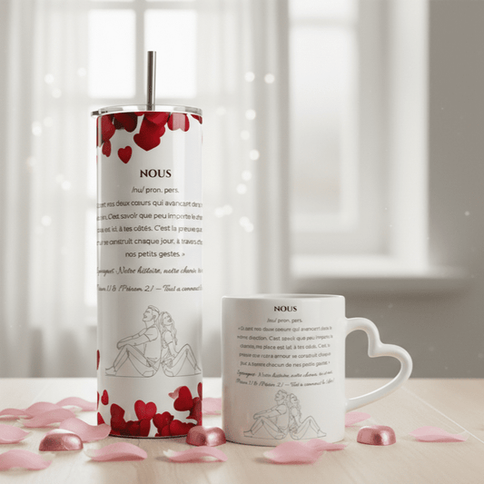 Duo Tasse + Gobelet Nous - Petite Sublime