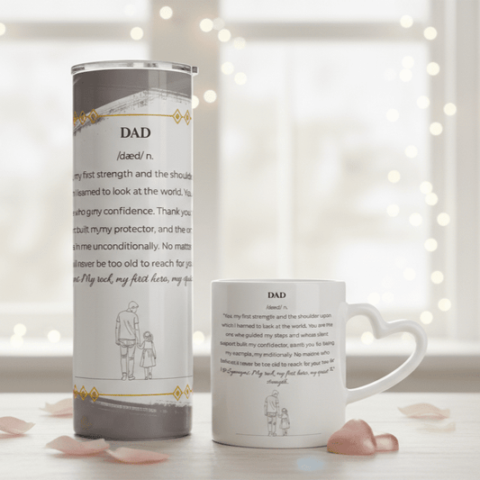 Duo Tasse + Gobelet Papa & Fille - Petite Sublime