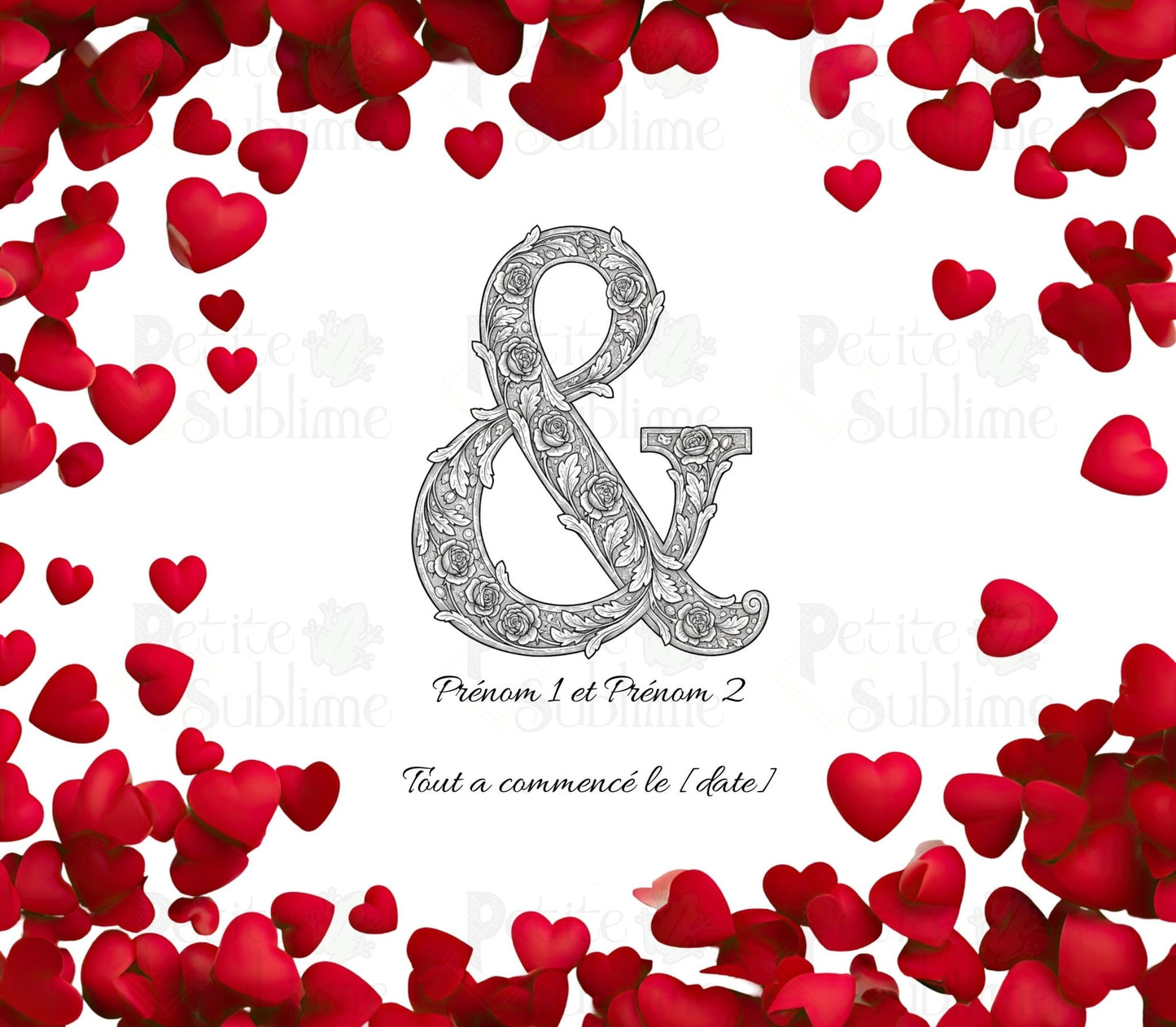 Gobelet Couple - Ampersand et Rose - Petite Sublime