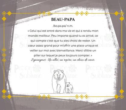 Gobelet Parent - Beau Papa - Petite Sublime
