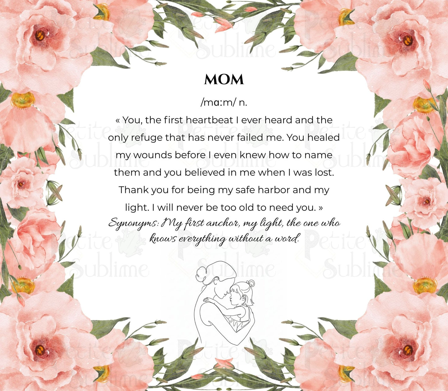 Gobelet Parent - Maman & Fille - Petite Sublime