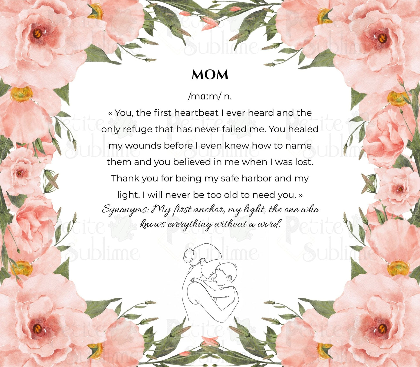 Gobelet Parent - Maman & Garçon - Petite Sublime