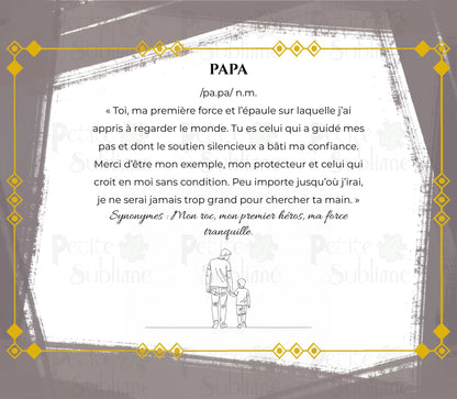 Gobelet Parent - Papa & Garçon - Petite Sublime