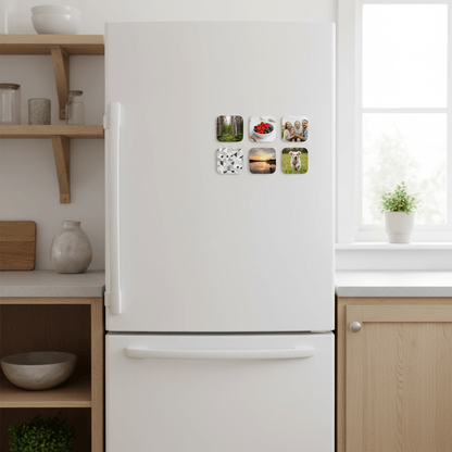 La Galerie de vos Moments Précieux – Aimants Carrés (5 cm) - Petite Sublime