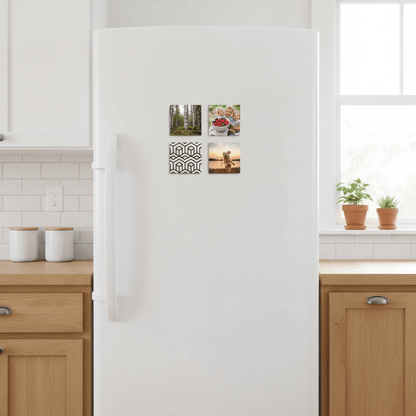 La Galerie de vos Moments Précieux – Aimants Carrés (5 cm) - Petite Sublime