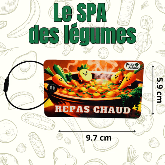Marqueur Repas Chaud à Accrocher - Petite Sublime