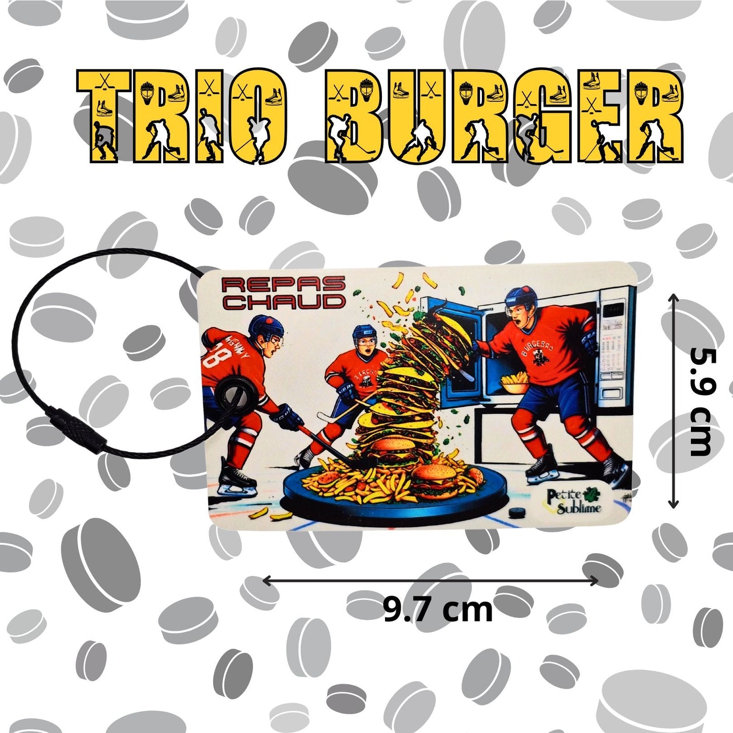 Marqueur Repas Chaud à Accrocher - Petite Sublime