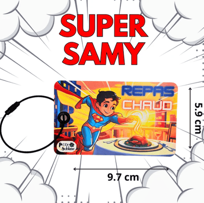 Marqueur Repas Chaud à Accrocher - Petite Sublime