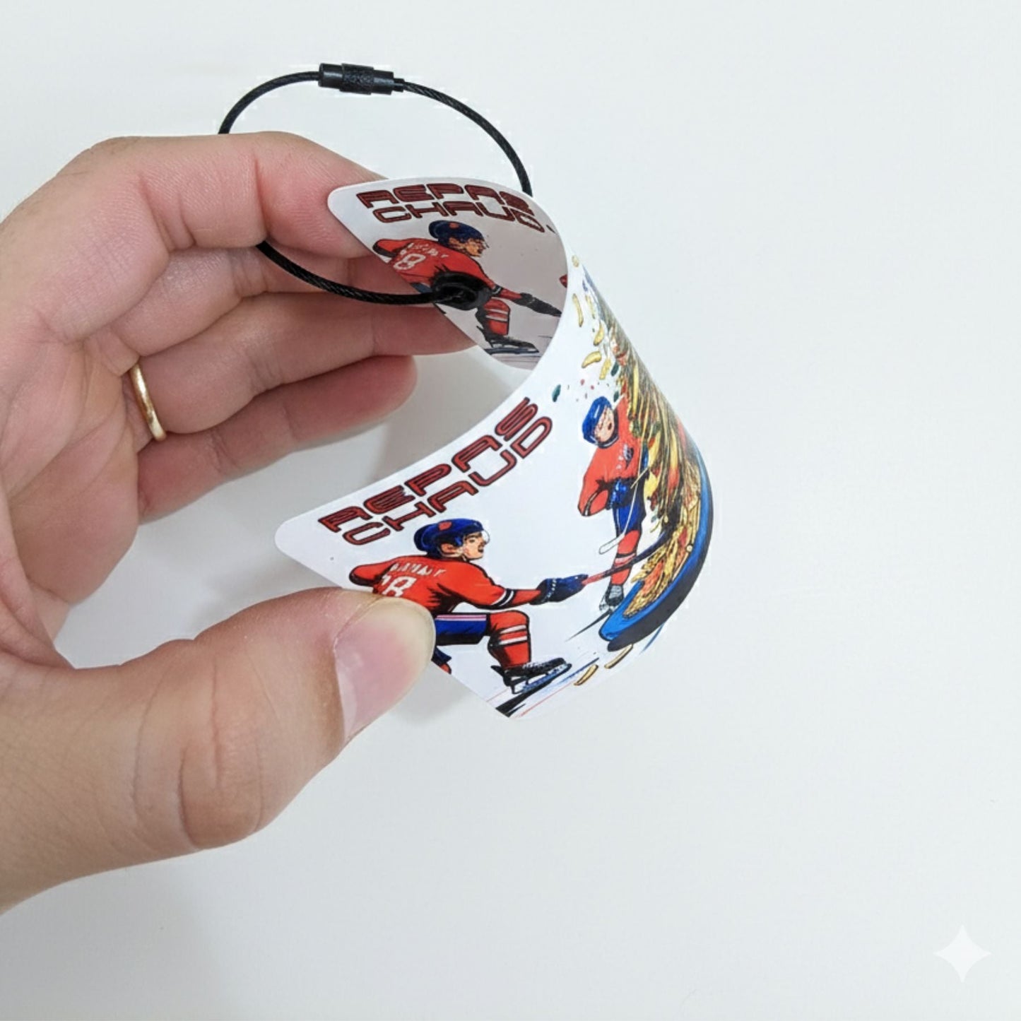 Marqueur « Repas chaud » à accrocher pour boîte à lunch – Repère visuel pour enfants - Petite Sublime