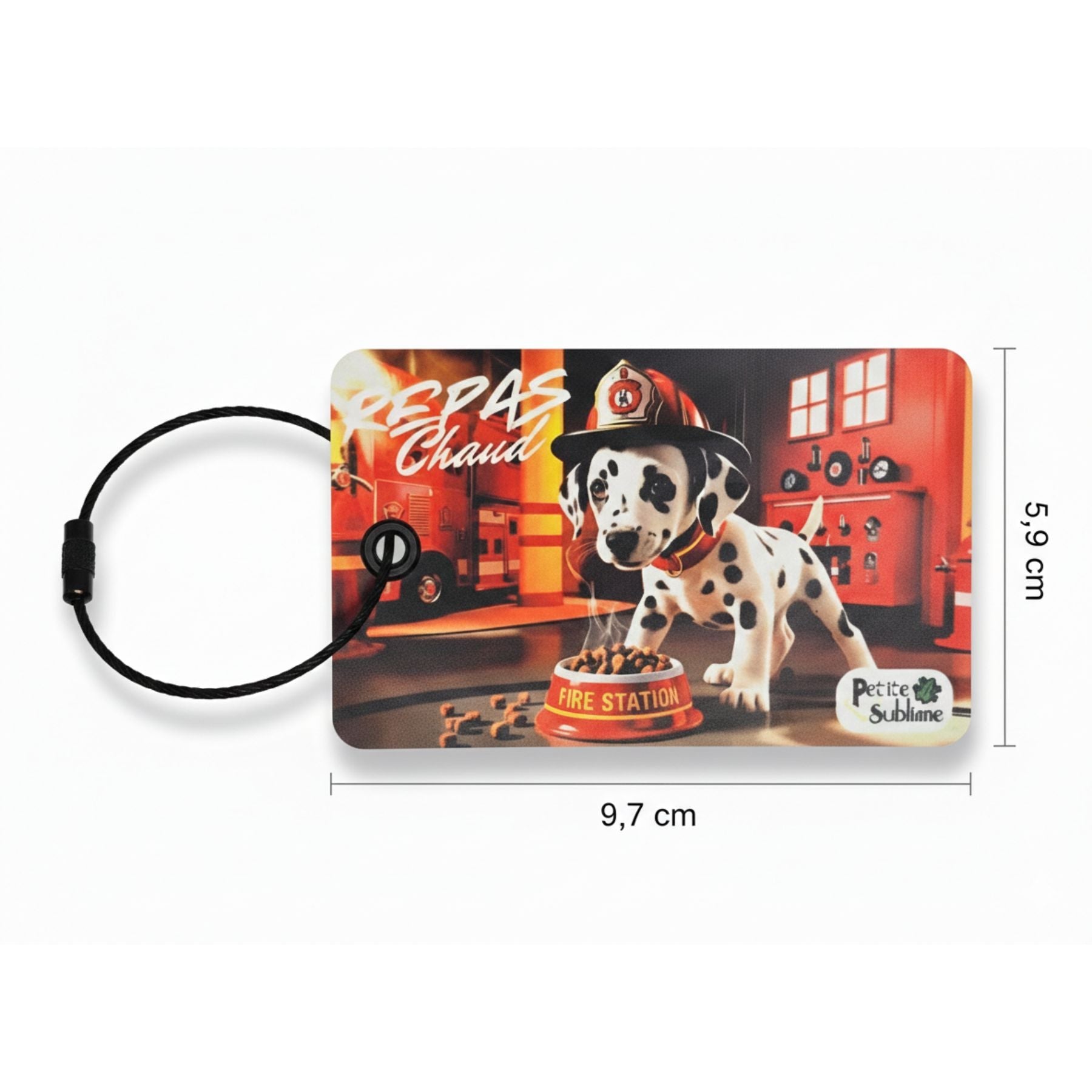 Marqueur « Repas chaud » à accrocher pour boîte à lunch – Repère visuel pour enfants - Petite Sublime