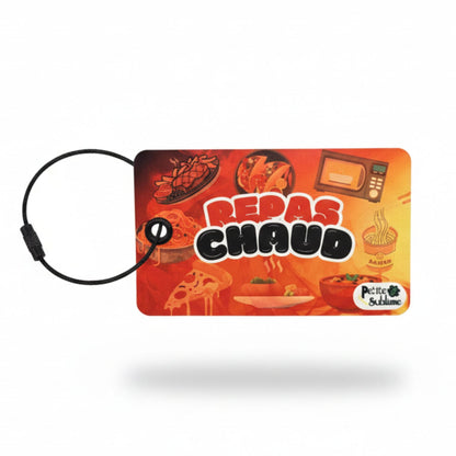 Marqueur « Repas chaud » à accrocher pour boîte à lunch – Repère visuel pour enfants - Petite Sublime