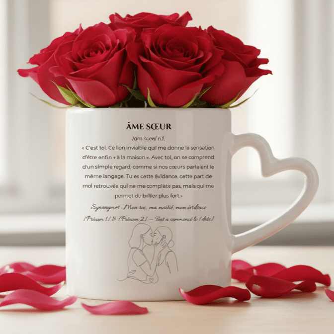 Mug Couple - Âme Sœur - Petite Sublime