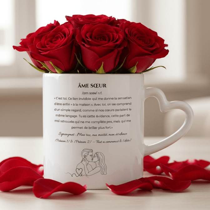 Mug Couple - Âme Sœur - Petite Sublime