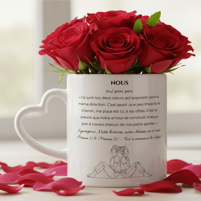 Mug Couple - Nous - Petite Sublime