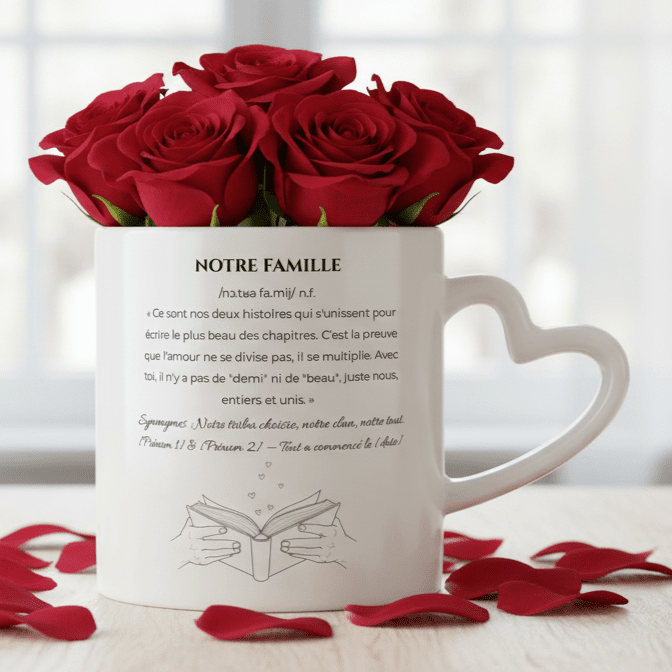 Mug Famille - Notre Famille - Petite Sublime