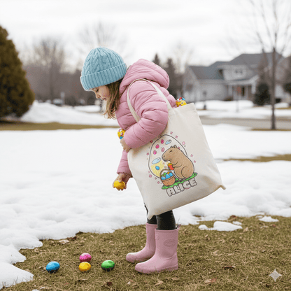 Sac de chasse aux cocos à colorier avec 10 marqueurs – prénom optionnel - Petite Sublime