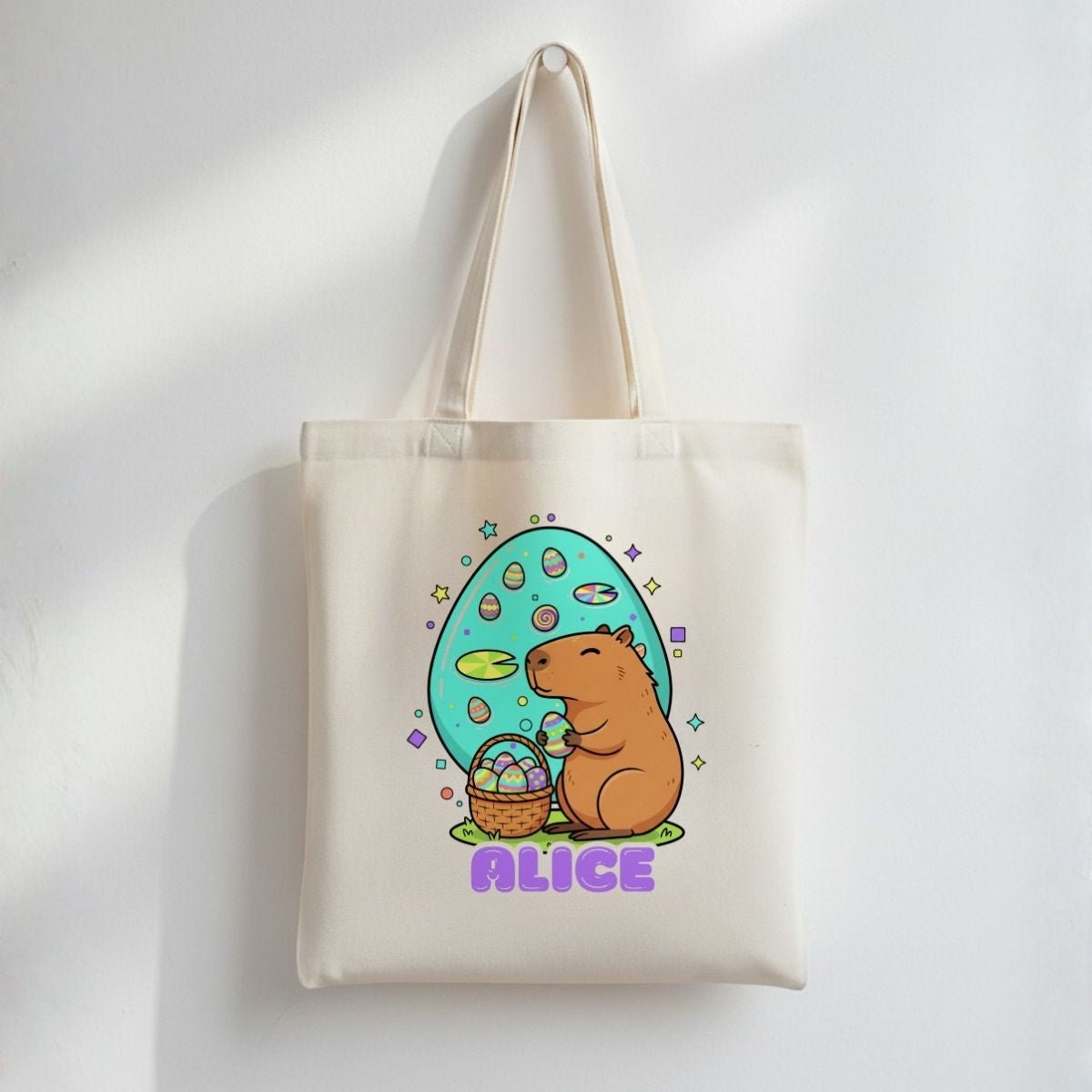 Sac de chasse aux cocos prêt à offrir – prénom optionnel - Petite Sublime