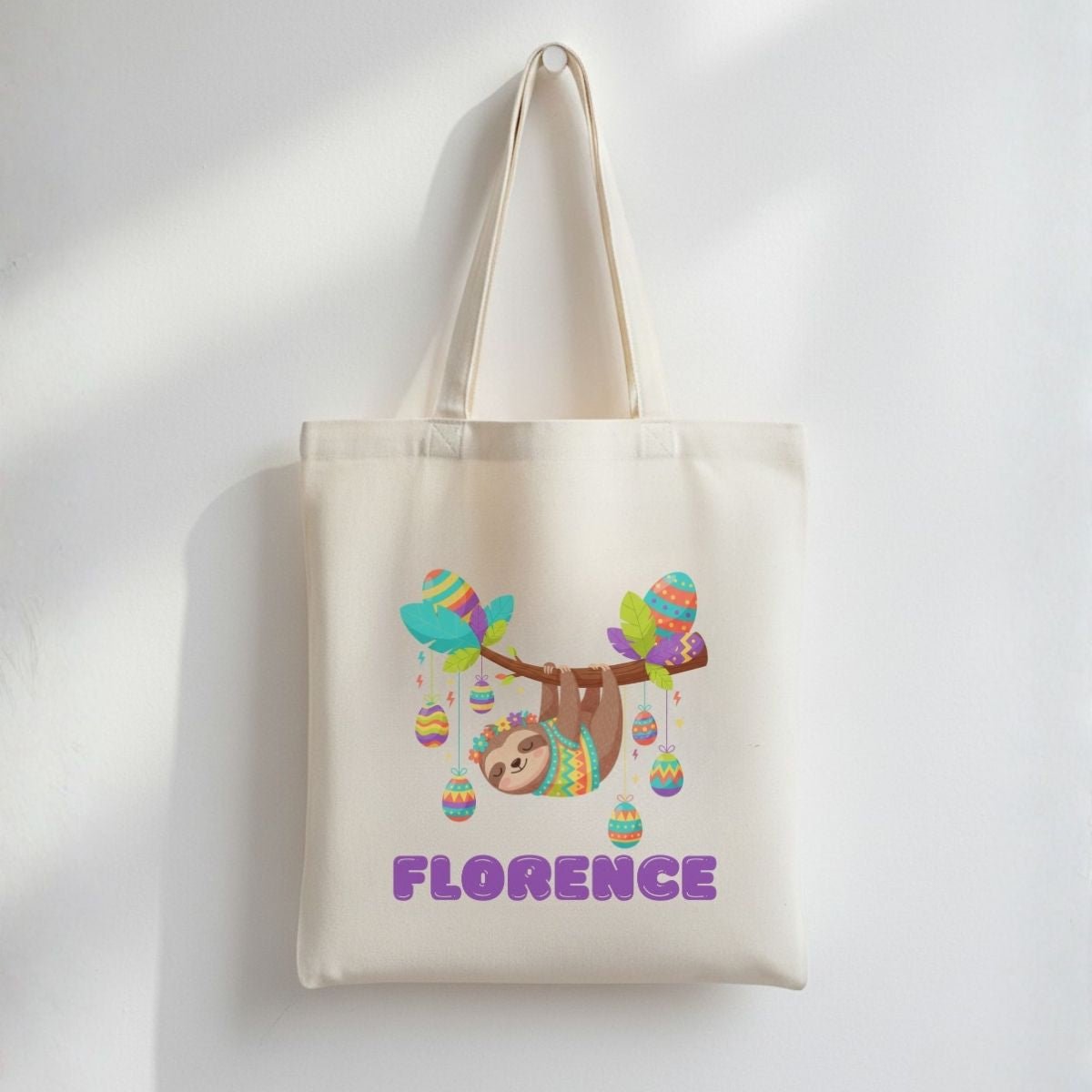 Sac de chasse aux cocos prêt à offrir – prénom optionnel - Petite Sublime