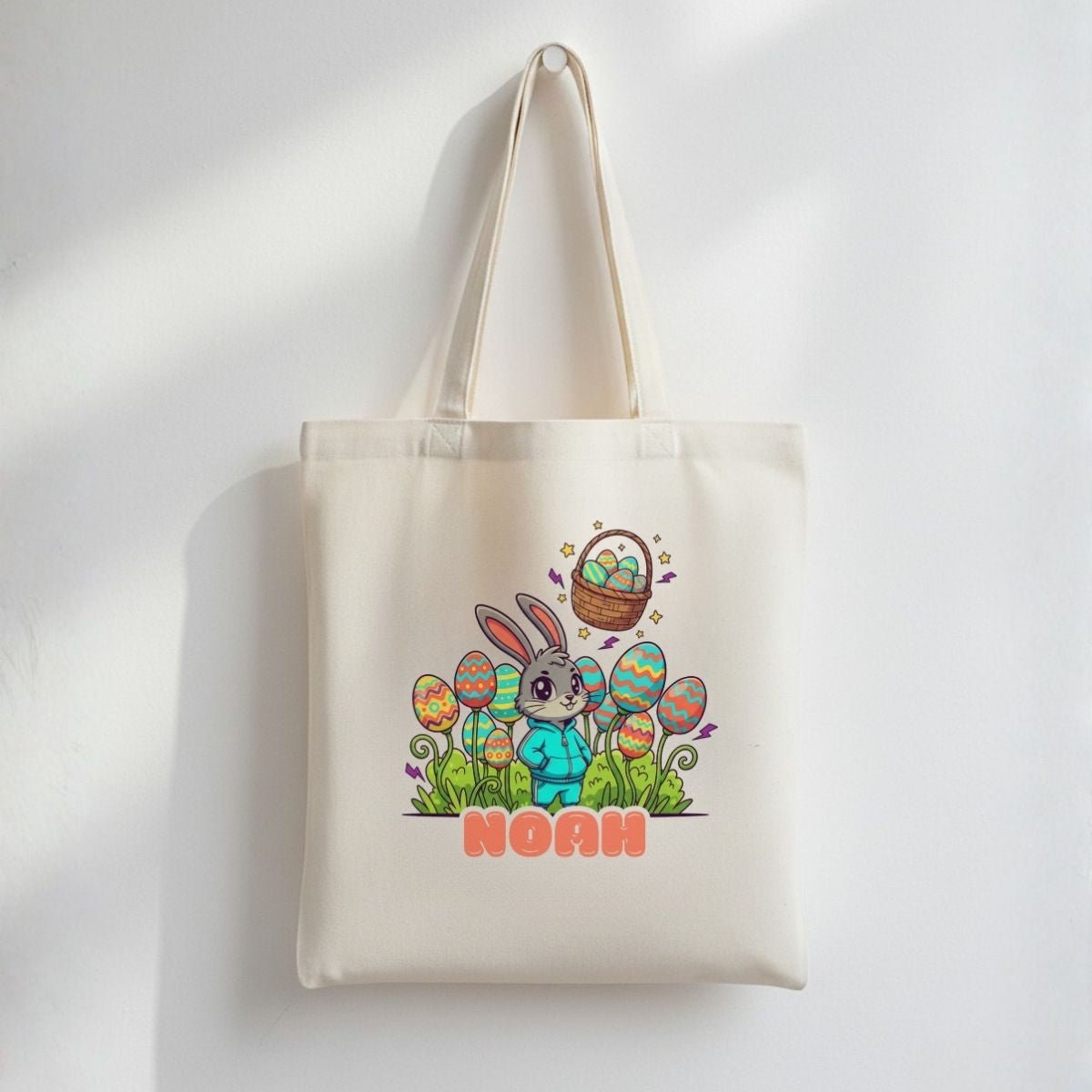 Sac de chasse aux cocos prêt à offrir – prénom optionnel - Petite Sublime