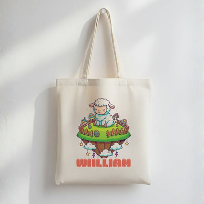 Sac de chasse aux cocos prêt à offrir – prénom optionnel - Petite Sublime