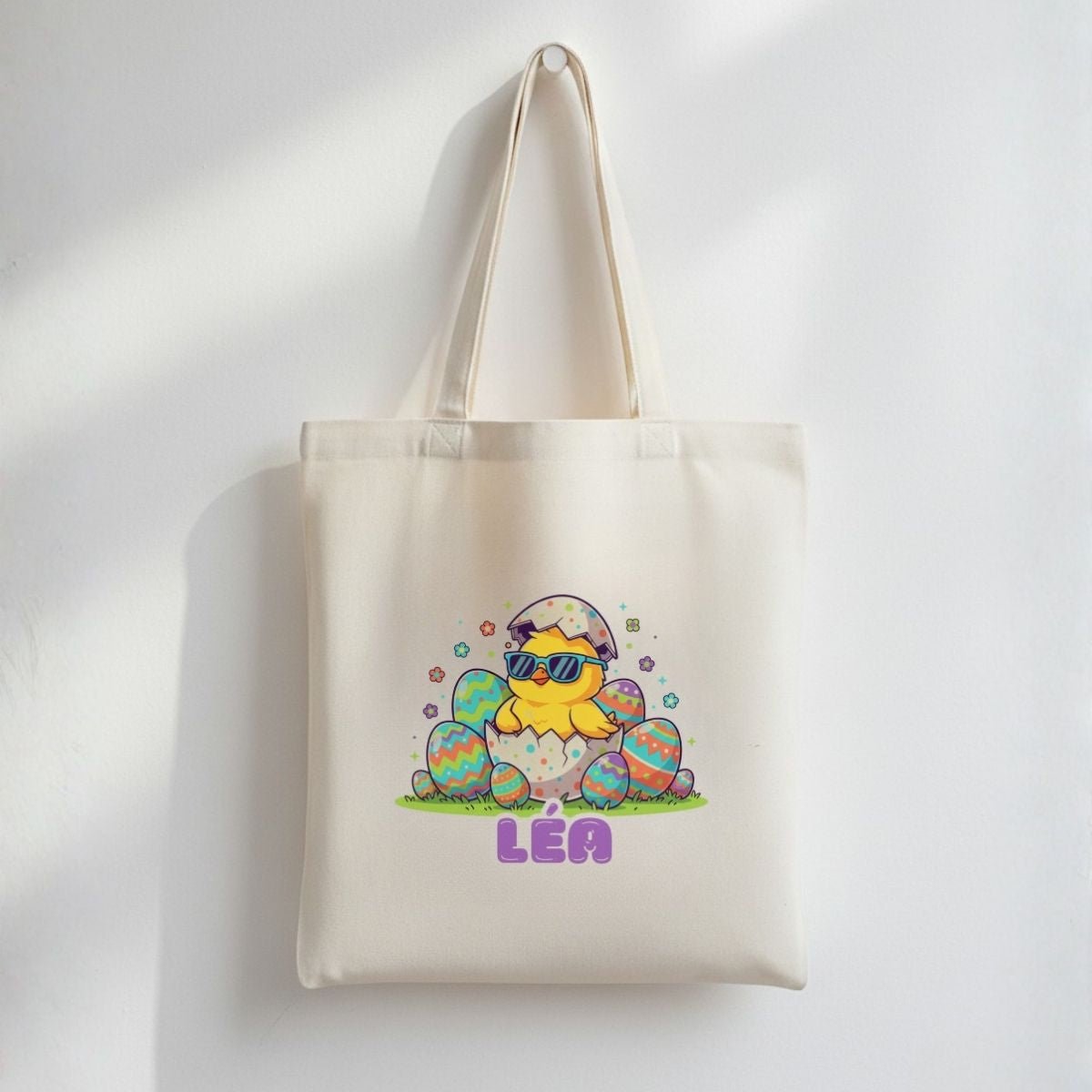 Sac de chasse aux cocos prêt à offrir – prénom optionnel - Petite Sublime