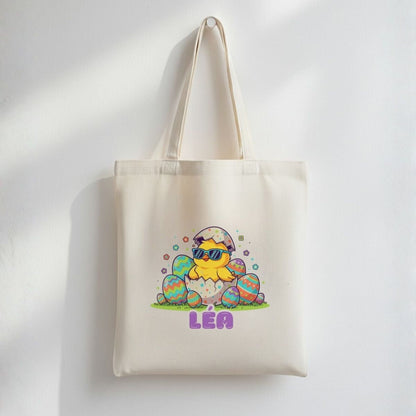 Sac de chasse aux cocos prêt à offrir – prénom optionnel - Petite Sublime