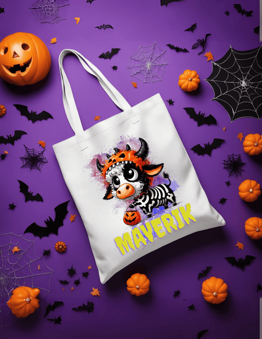 Sac Halloween personnalisé Petit Diable Mignon Québec