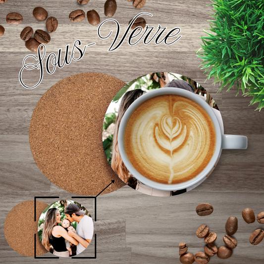 Sous-verres personnalisables