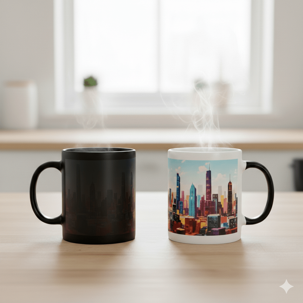 Tasse magique 11 oz / 15 oz entièrement personnalisée – Impression 360° - Petite Sublime