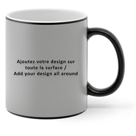 Tasse magique 11 oz / 15 oz entièrement personnalisée – Impression 360° - Petite Sublime